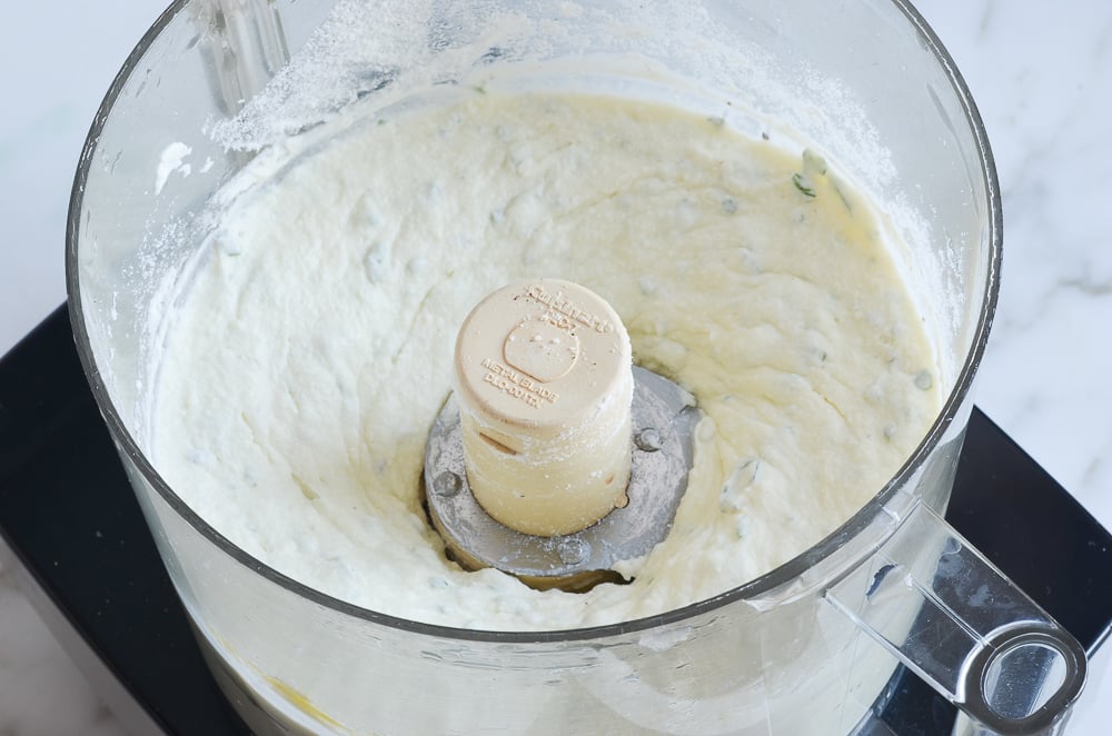 finished ricotta mixture