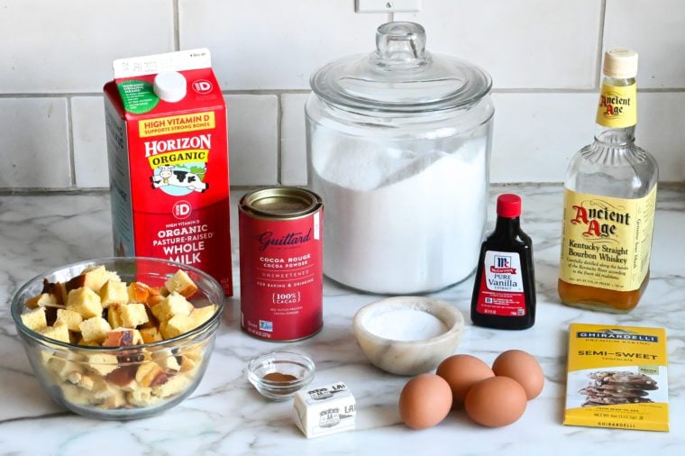 chocolate bread pudding ingredients