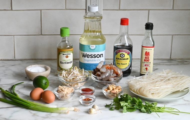pad thai ingredients