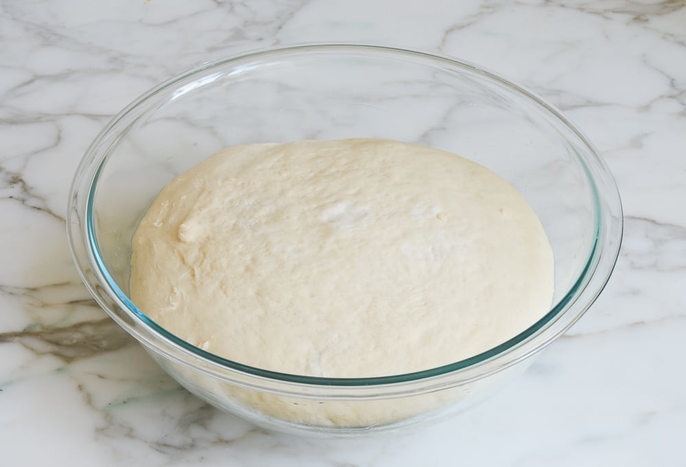 dough after rising