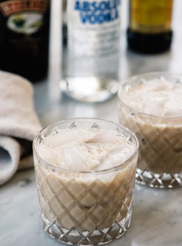 Mudslides in short glasses.
