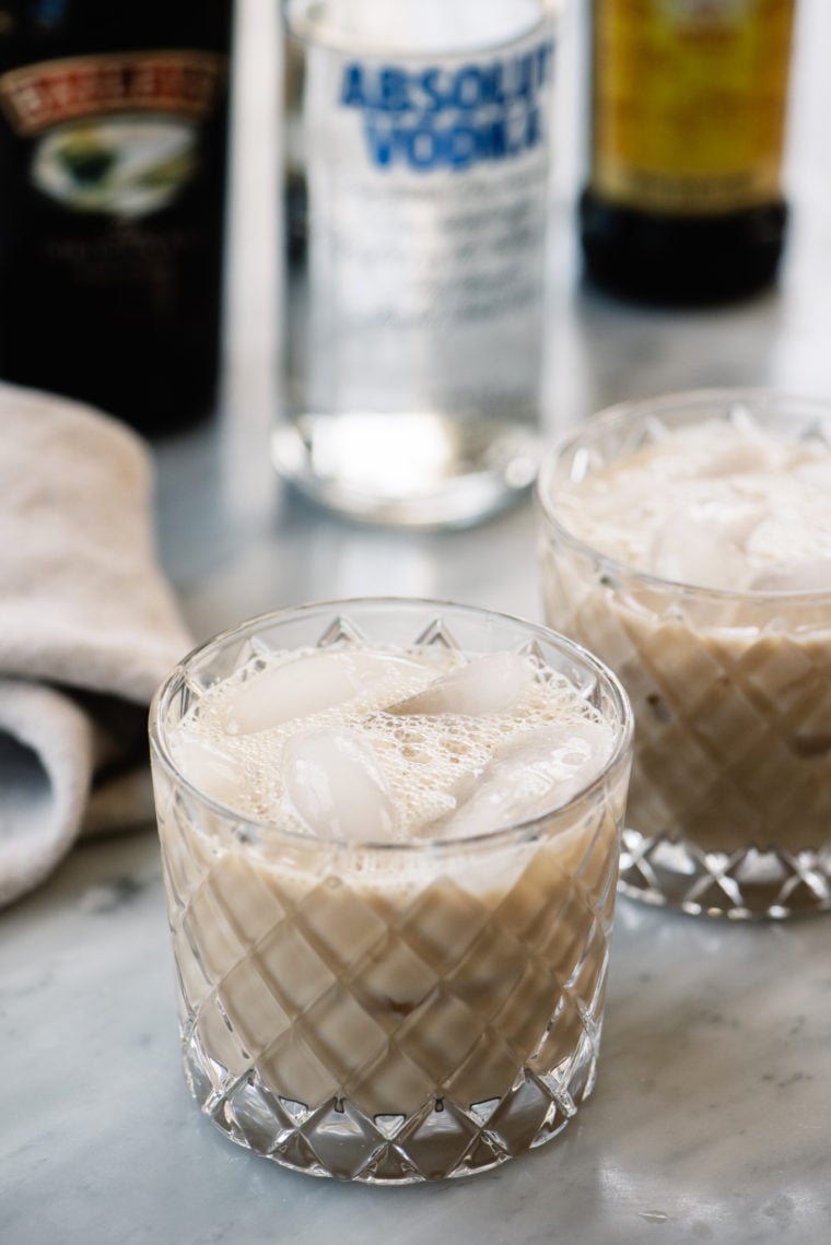 Mudslides in short glasses.