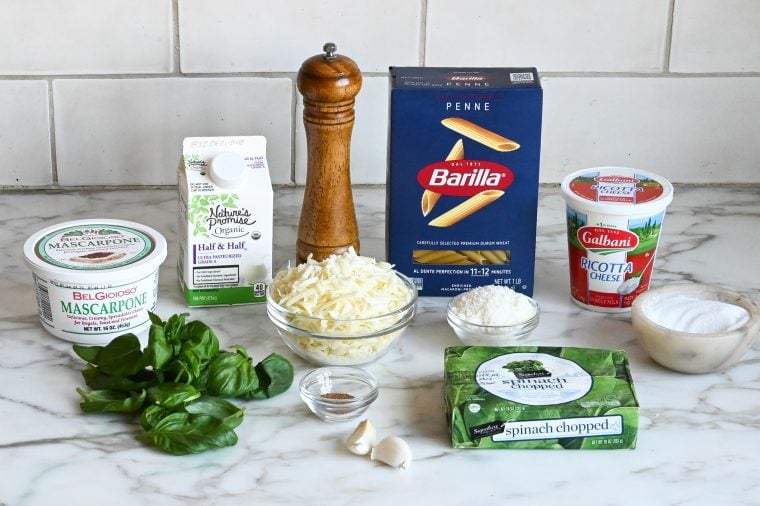 baked penne ingredients