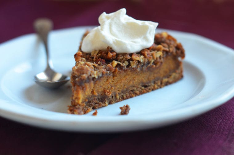 Pumpkin Pecan Streusel Torte