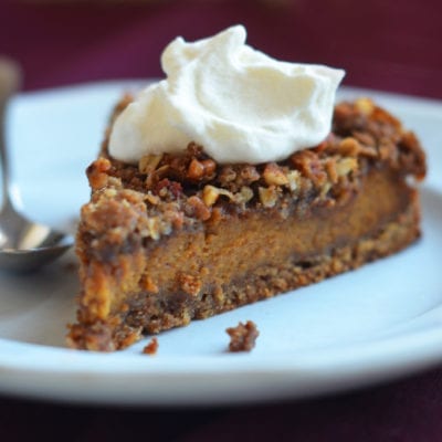 Pumpkin Pecan Streusel Torte
