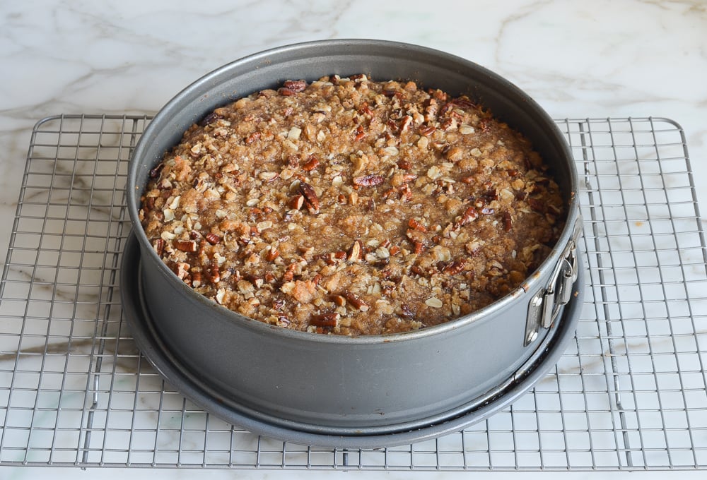 baked pumpkin torte