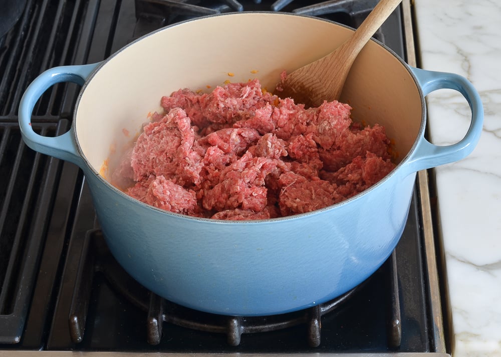 how to make ground beef chili