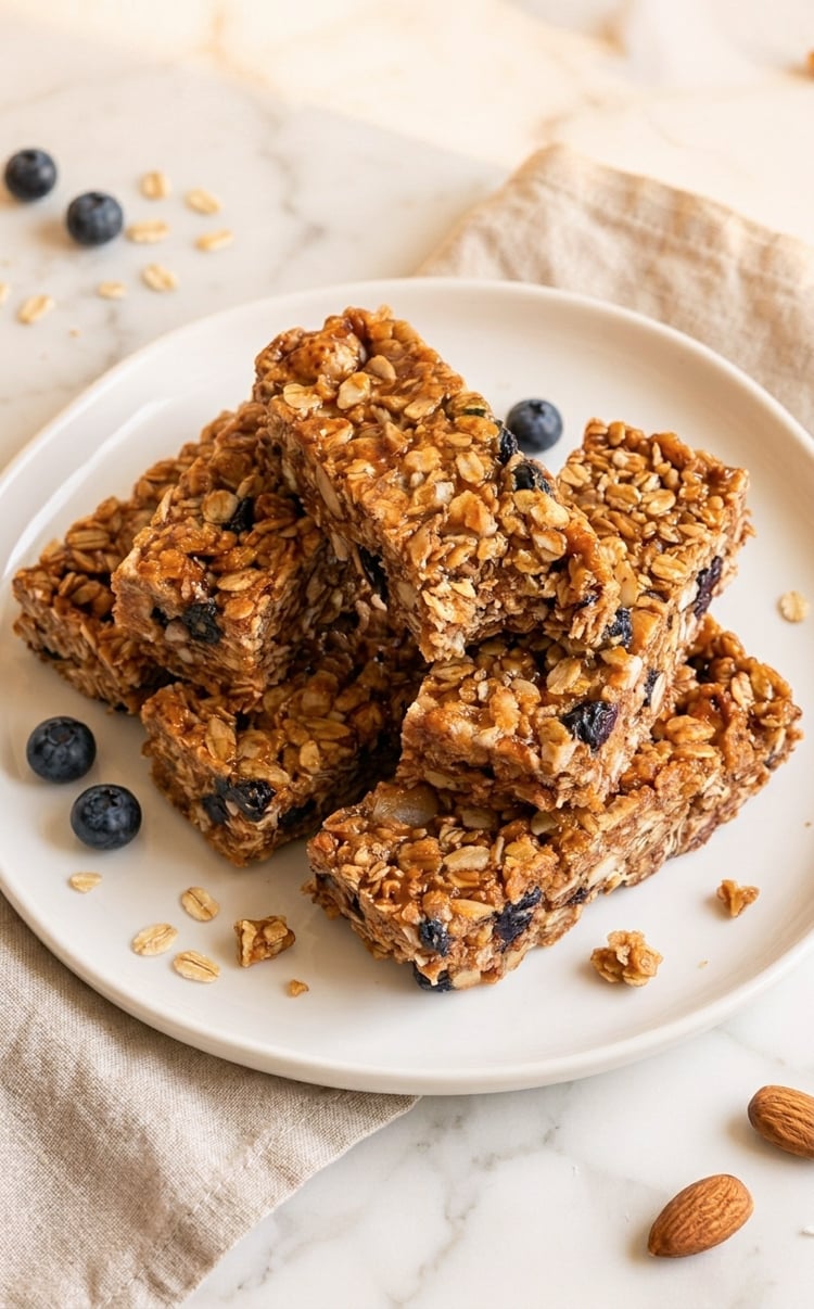 Blueberry Granola Bars