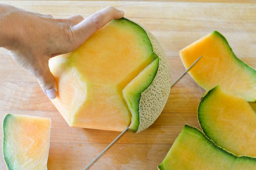 cutting off rind