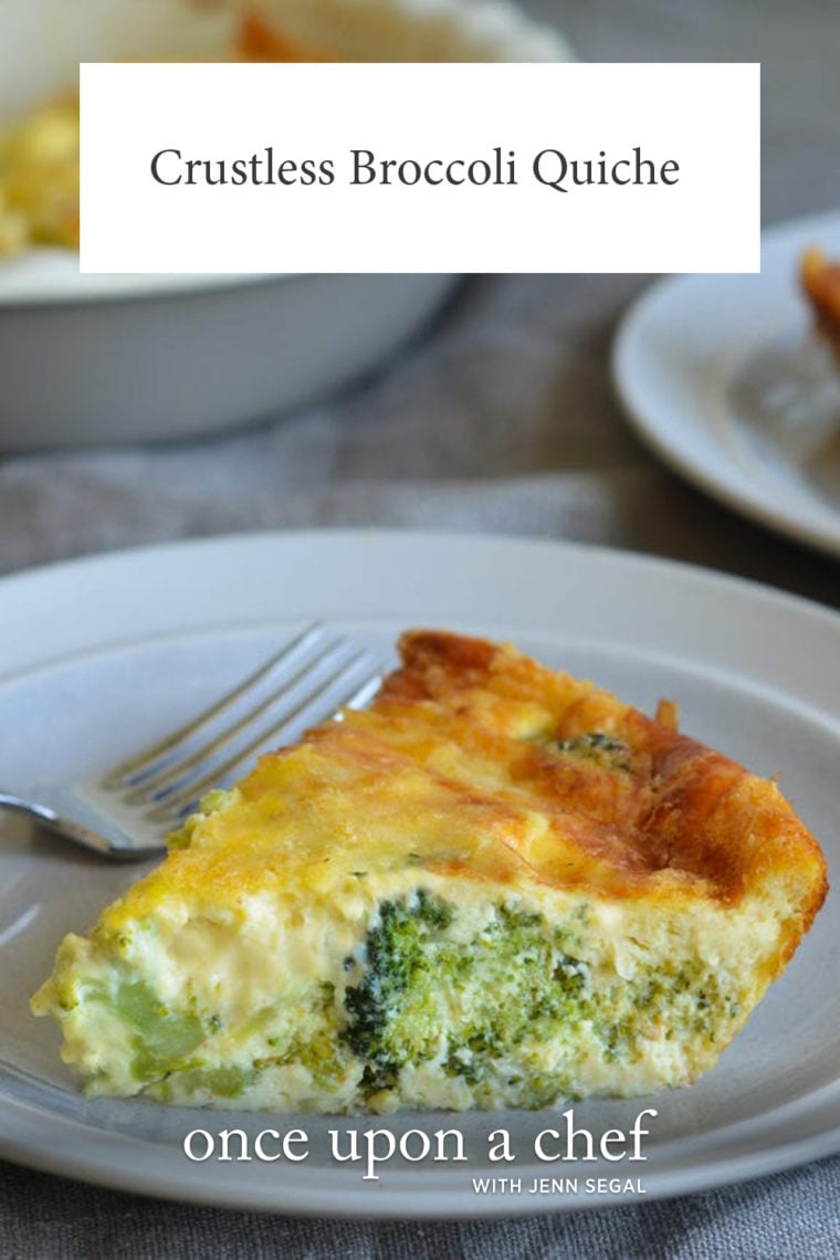 Crustless Broccoli Quiche