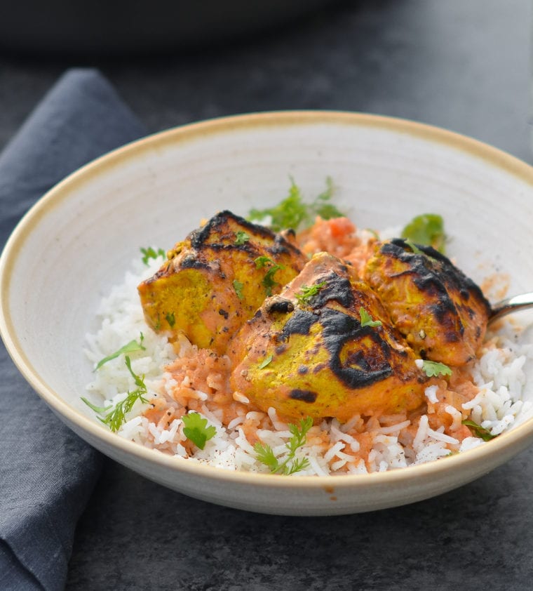 Chicken Tikka Masala with Basmati Rice