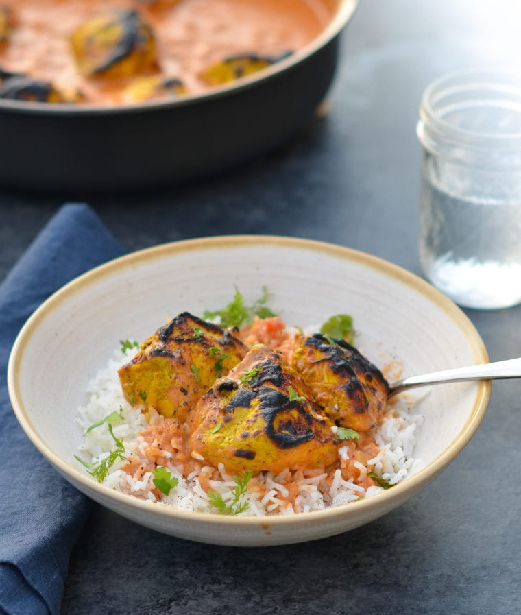 Chicken Tikka Masala with Basmati Rice