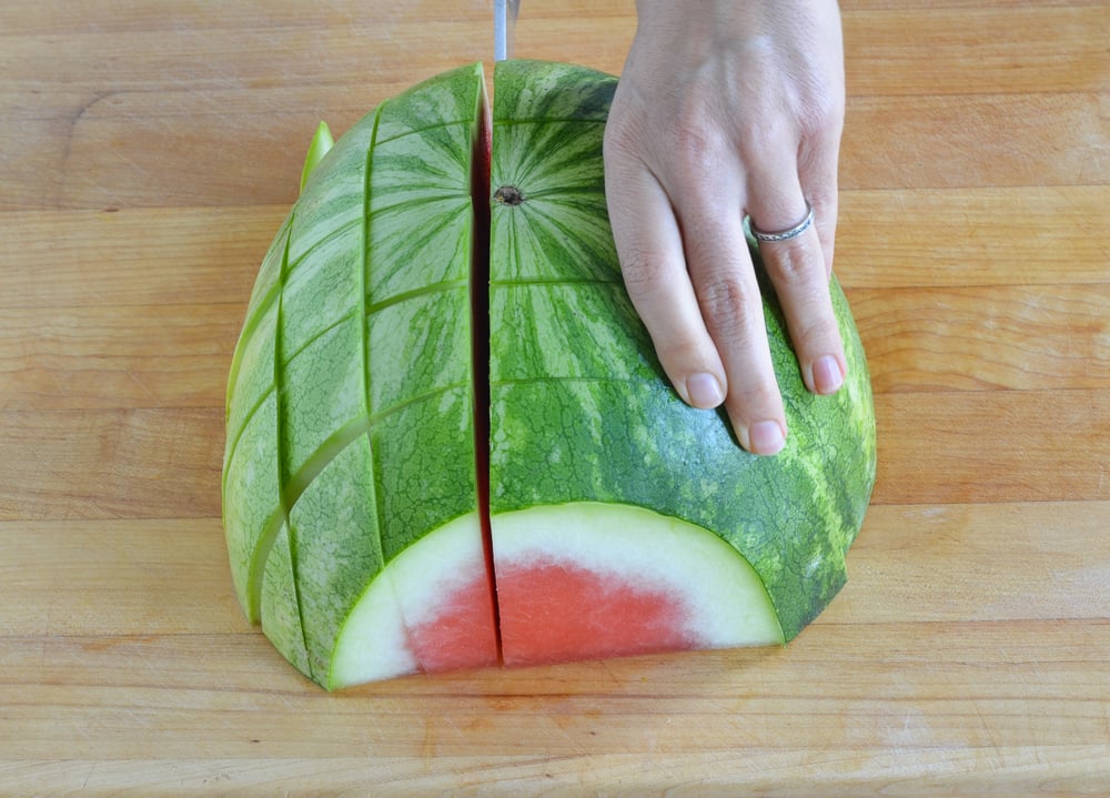cutting perpendicular slices after rotating