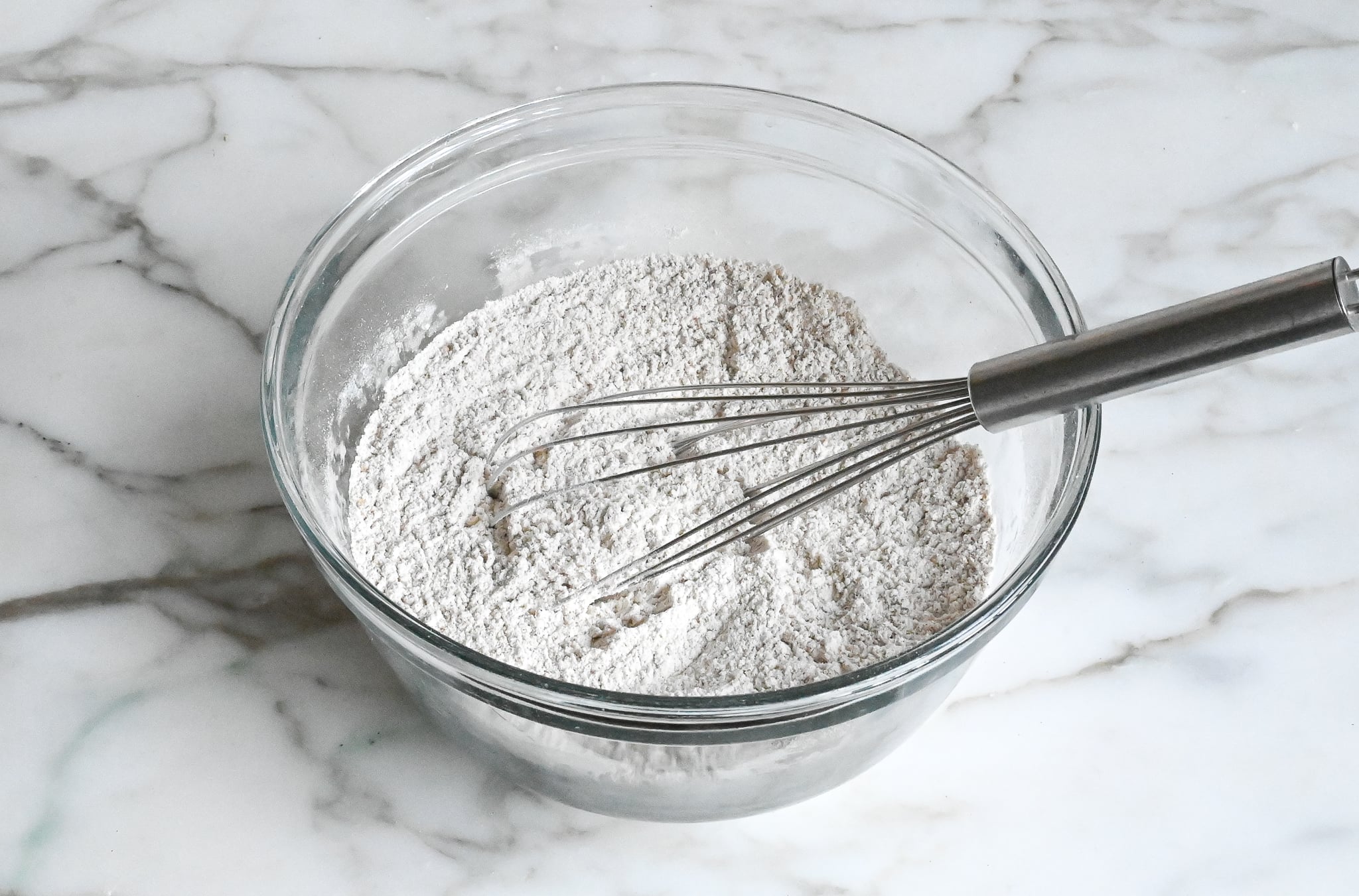whisked dry ingredients