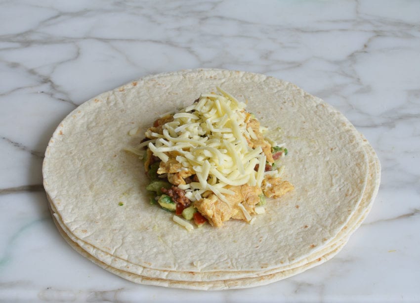 how to make breakfast burritos