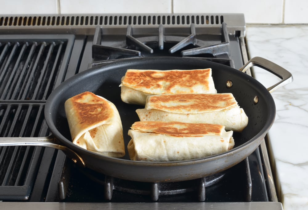 browning breakfast burritos