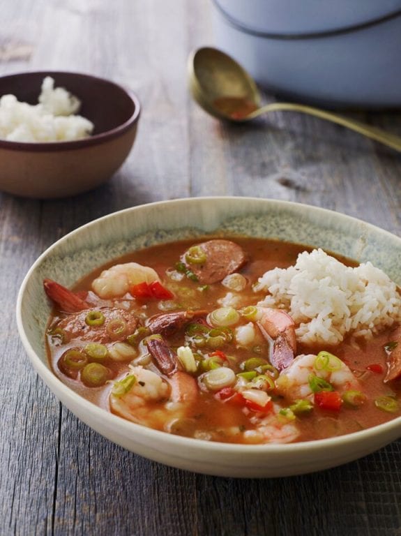 Bowl of gumbo.