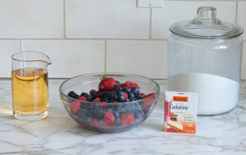 how to make fresh berry terrine