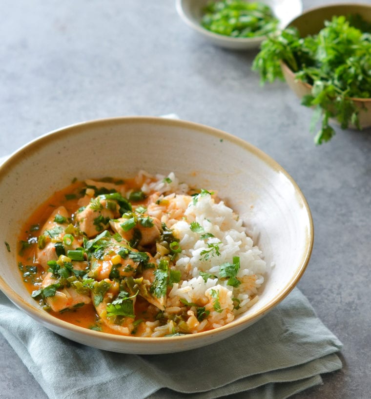 thai red curry chicken