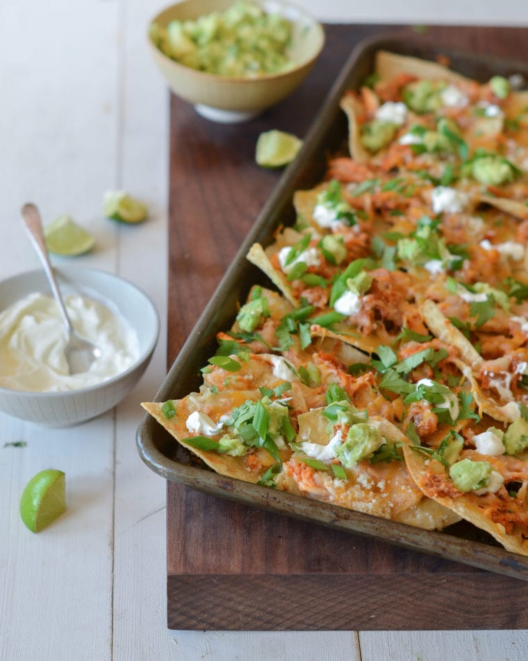 how to make chicken nachos