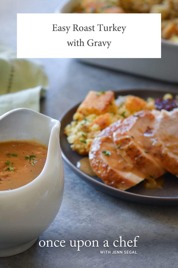 Easy Roast Turkey with Gravy