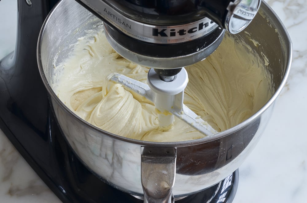 Kentucky butter cake batter