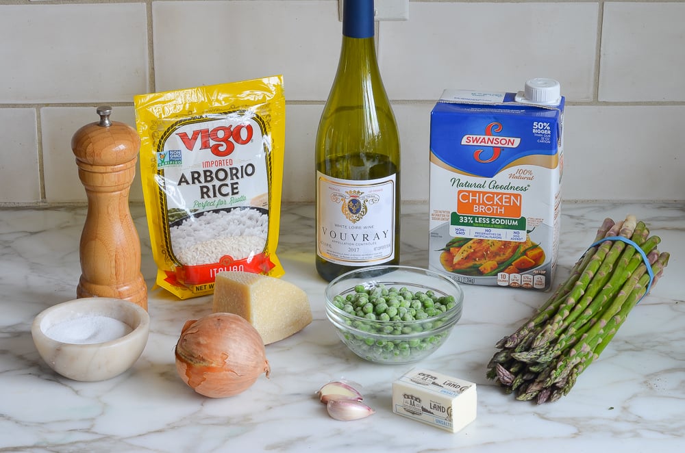 ingredients for risotto recipe