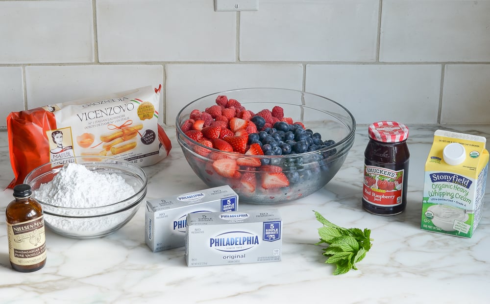 berry trifle ingredients