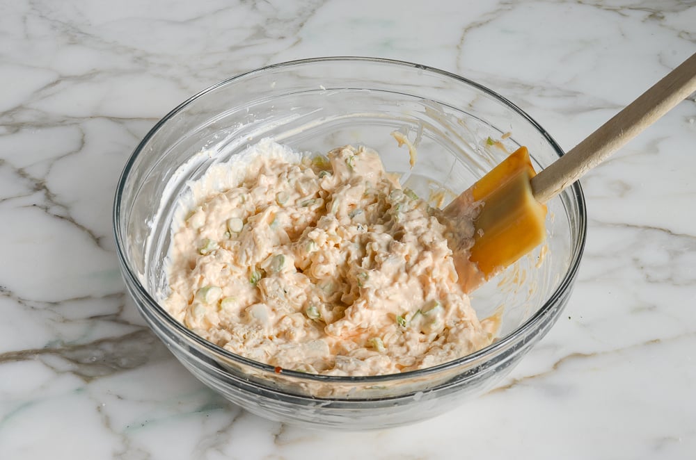 mixed crab rangoon dip