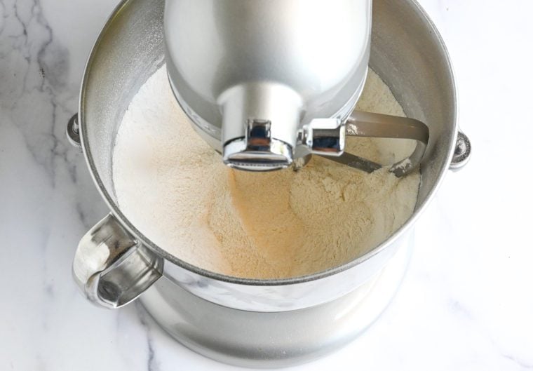 mixed dry ingredient mixture