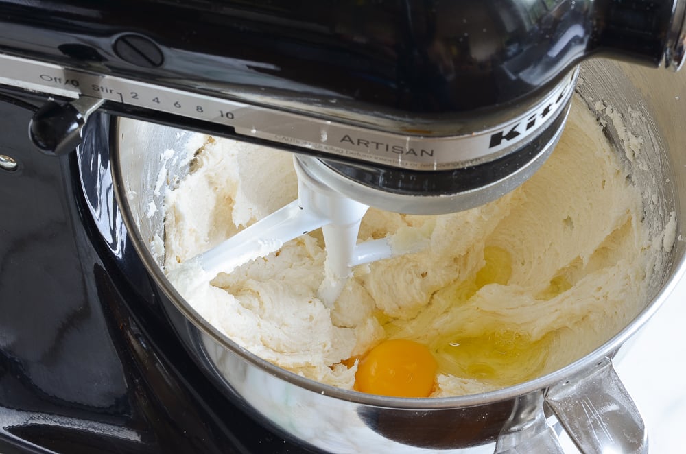 adding eggs one at a time
