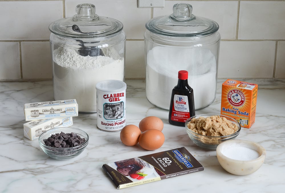 ingredients for brookies