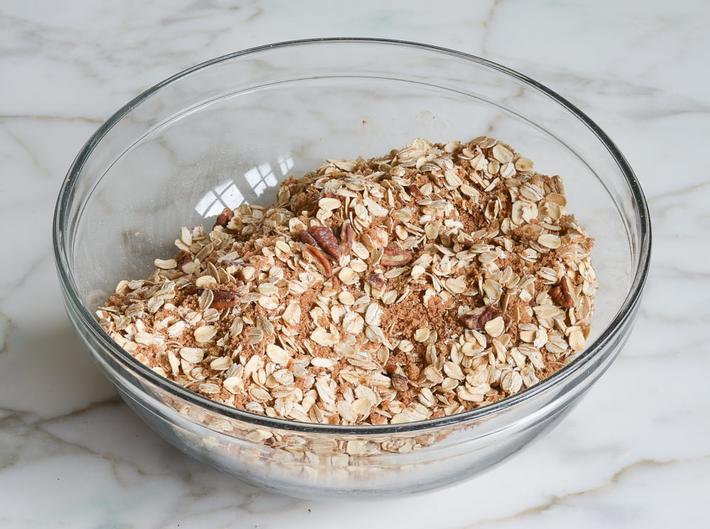mixed dry ingredients