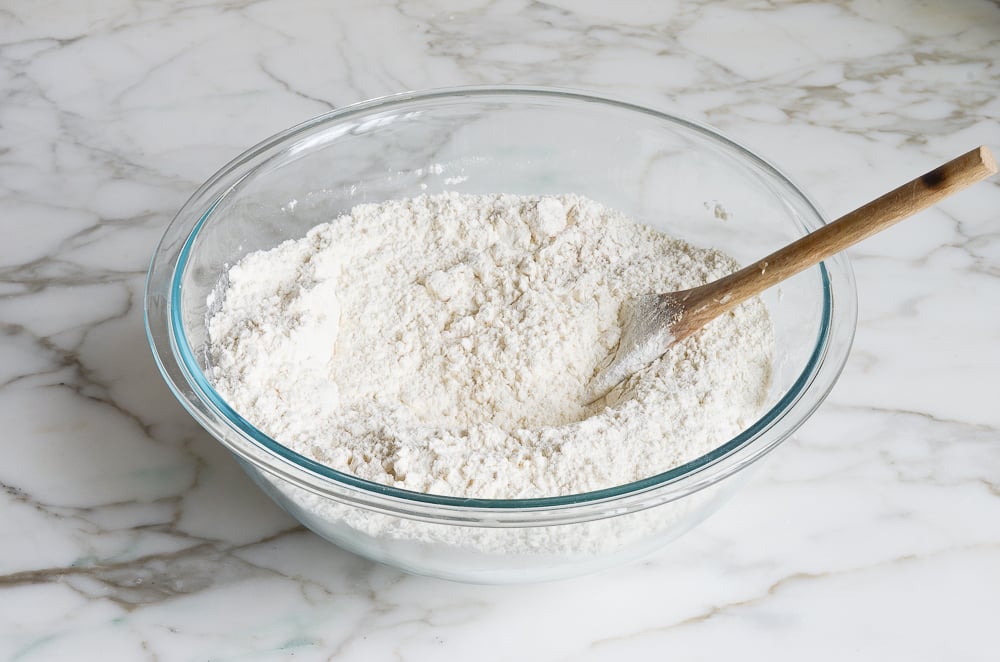 mixed dry ingredients
