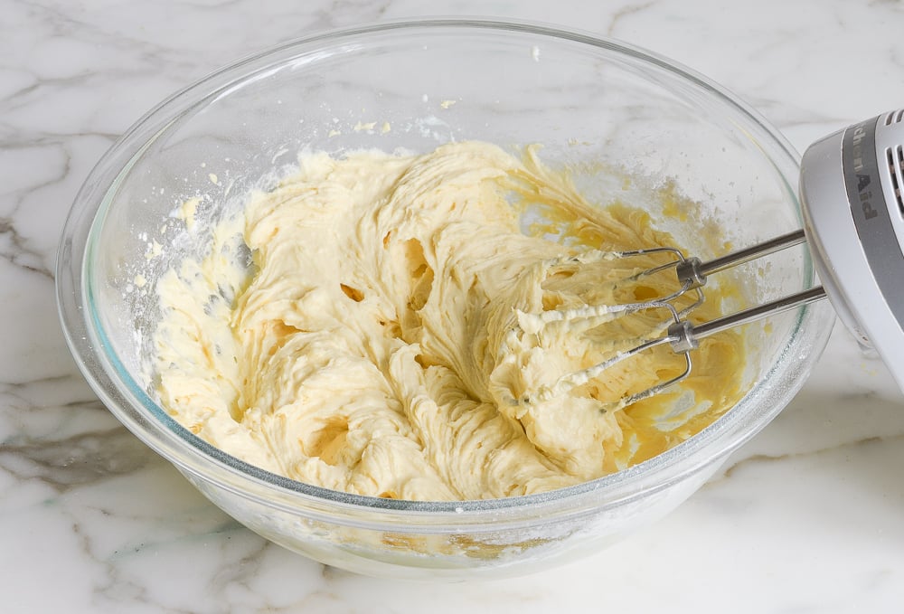 lemon pound cake batter
