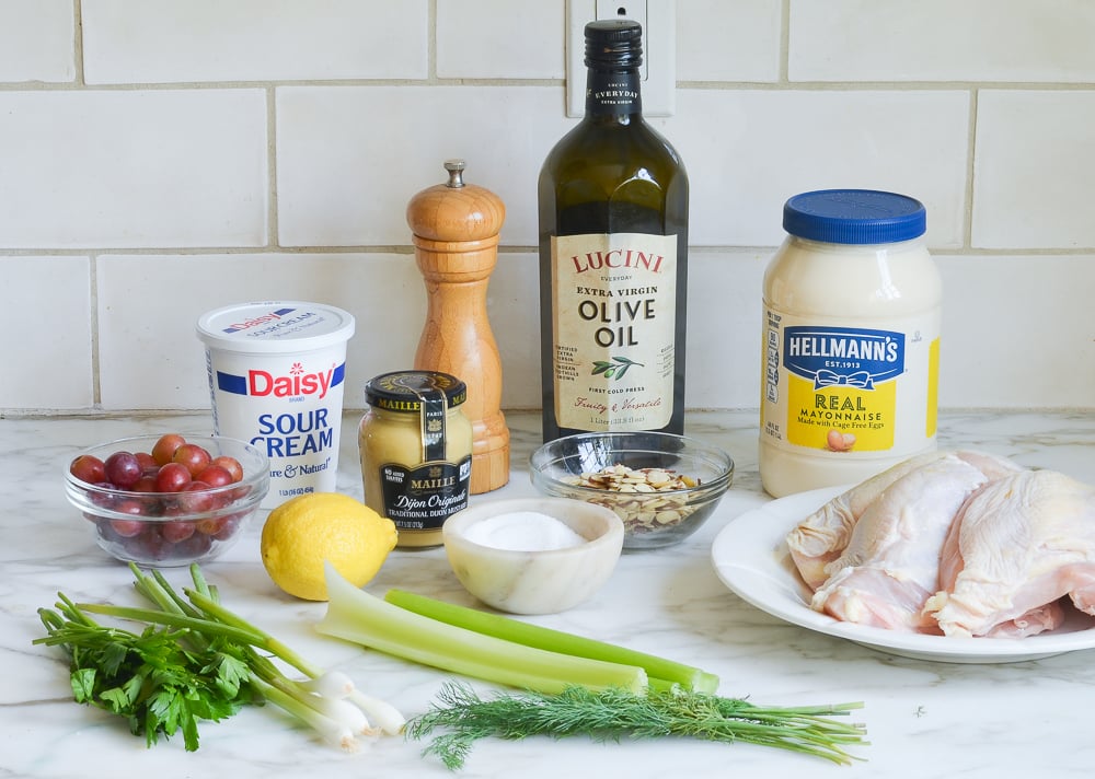 chicken salad ingredients