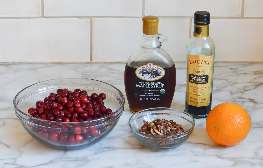 cranberry maple relish ingredients