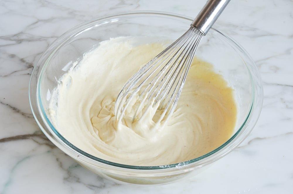 donut cake batter