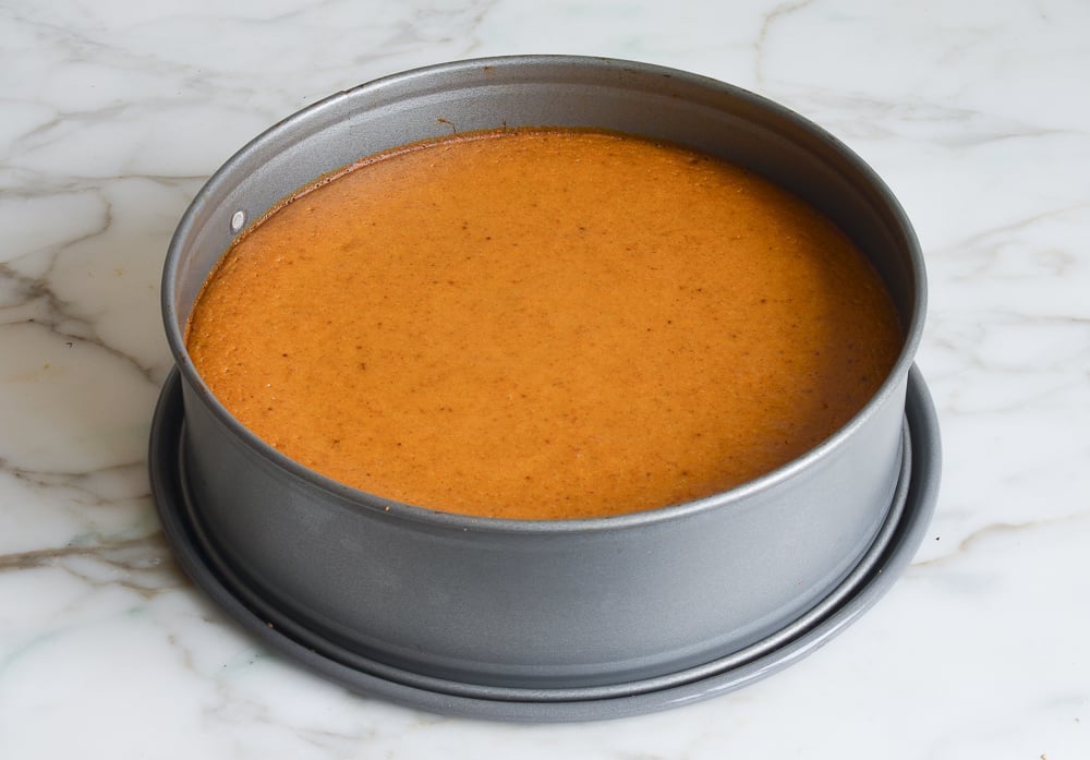 partially baked pumpkin torte