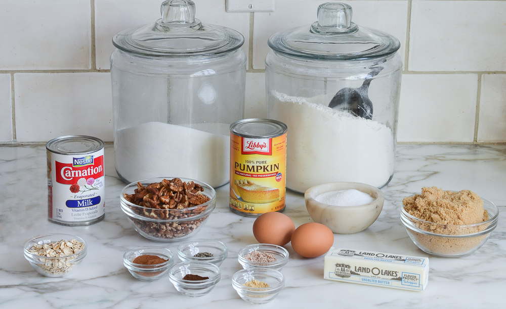 pumpkin torte ingredients
