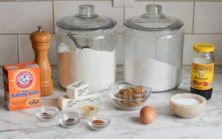 gingerbread men ingredients