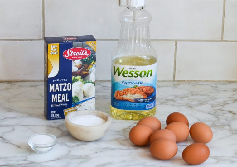 passover rolls ingredients
