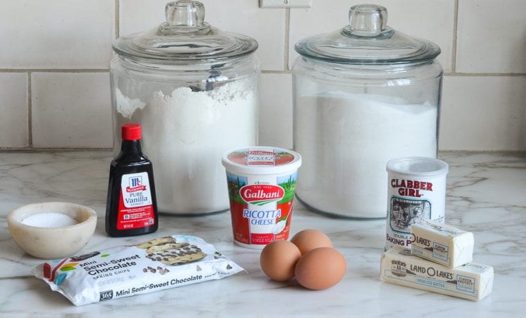 chocolate chip ricotta cake ingredients