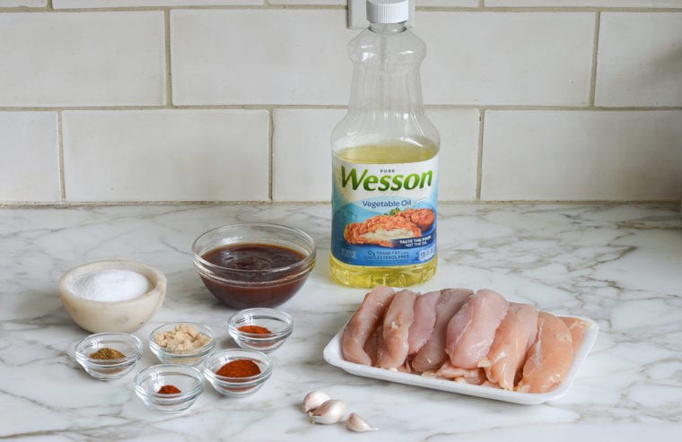BBQ Chicken Ingredients