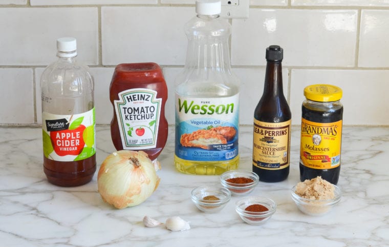 homemade bbq sauce ingredients