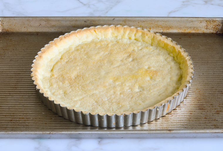 golden brown tart crust