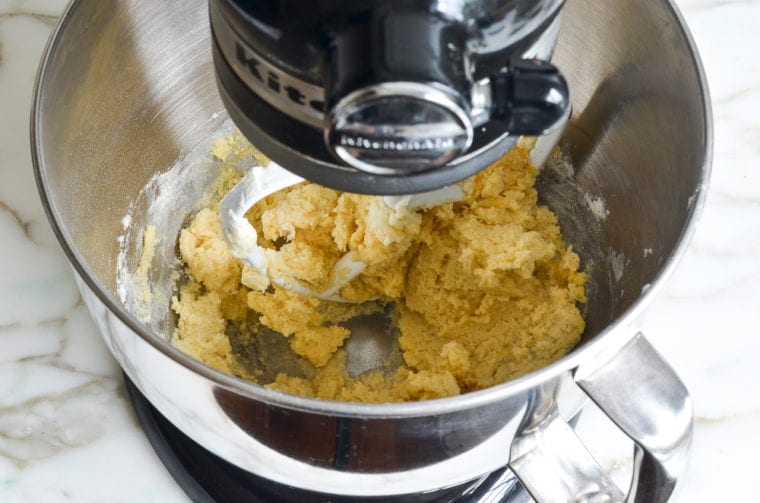 mixed pate sucree dough