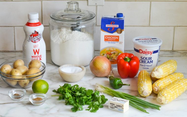 corn chowder ingredients
