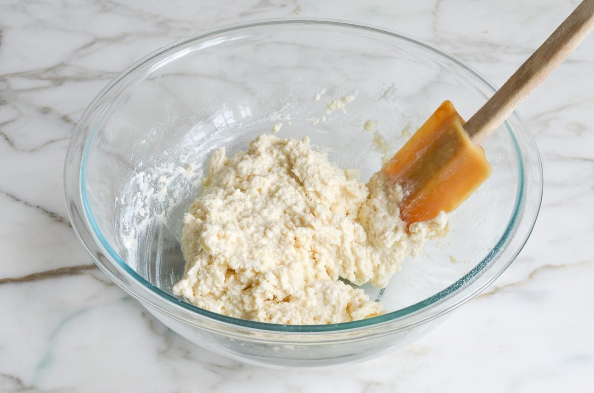 lumpy biscuit batter