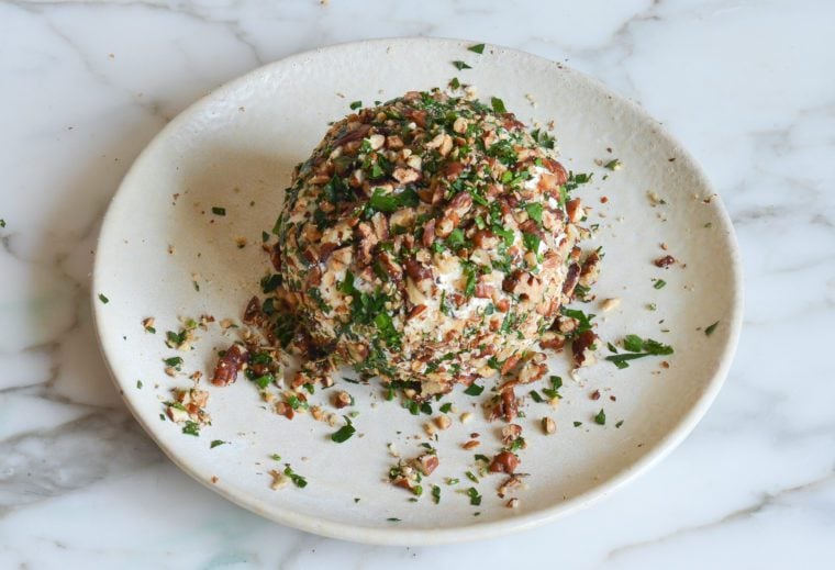 coated cheese ball